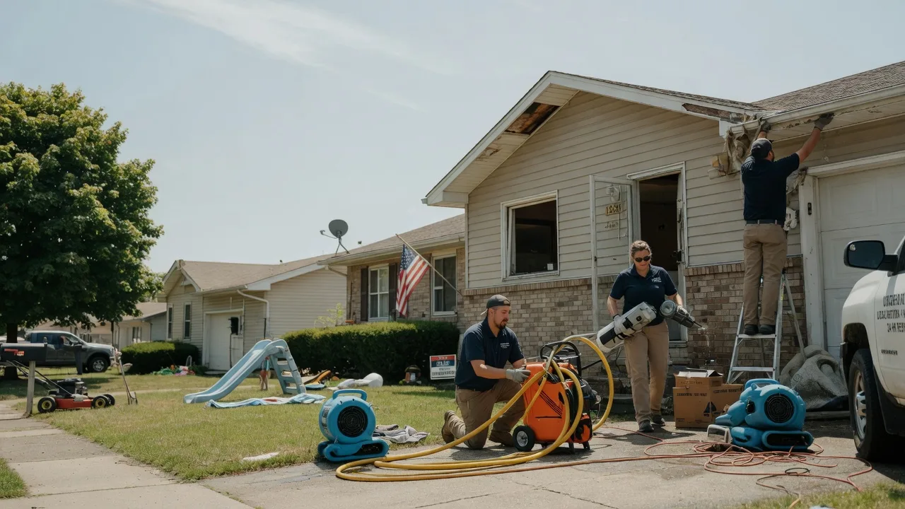Water Damage Restoration in Viola, IL near me